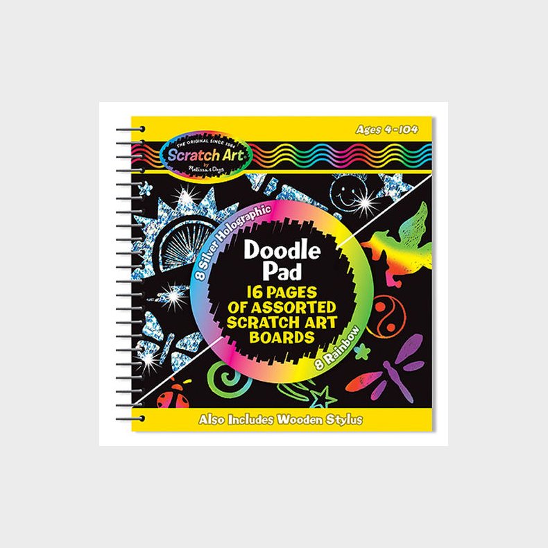 Melissa & Doug | Scratch Art - Spiralblok