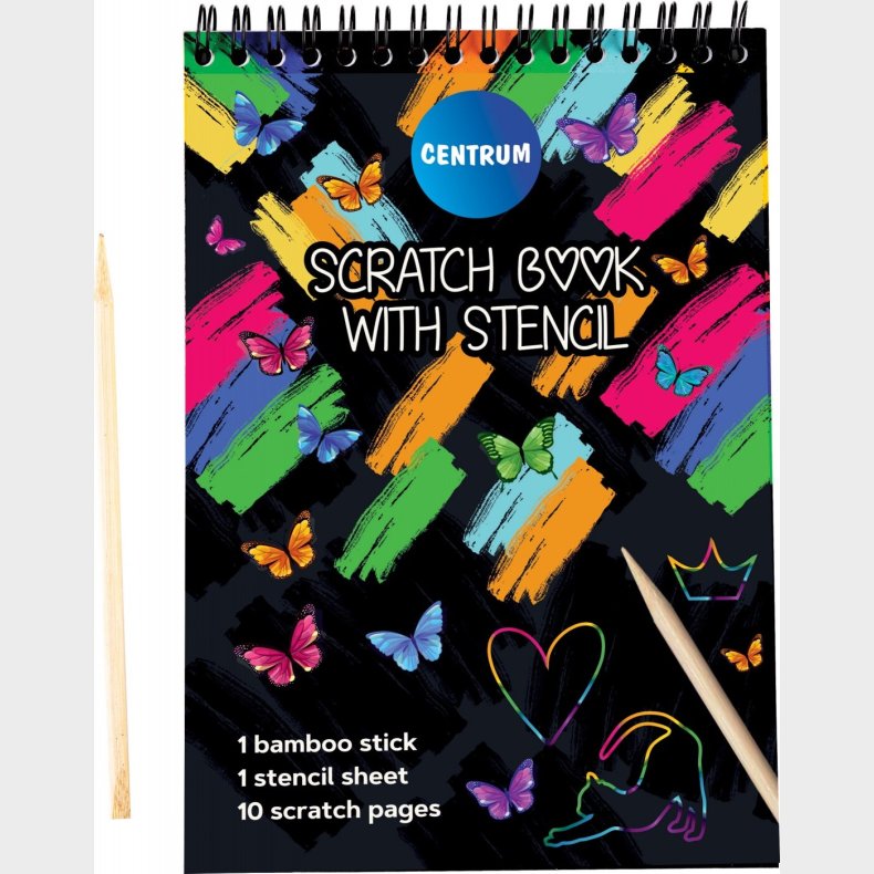 Scratch Book 17,5 X 12,4 Cm - Centrum