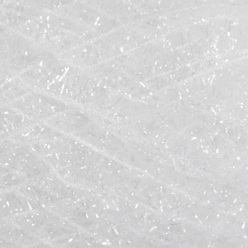 Scrubby Garn - L 90 M - Hvid - 50 G