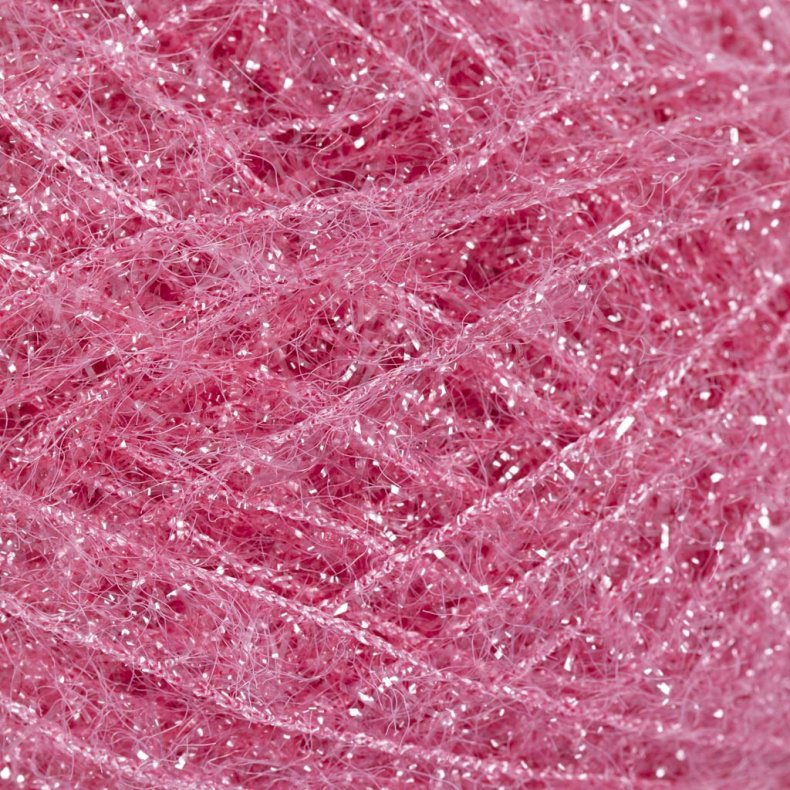 Scrubby Garn - L 90 M - Lyserd - 50 G