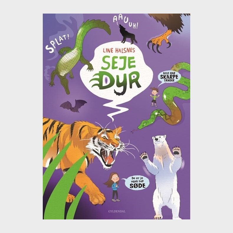 Seje Dyr - Line Halsnes - Bog