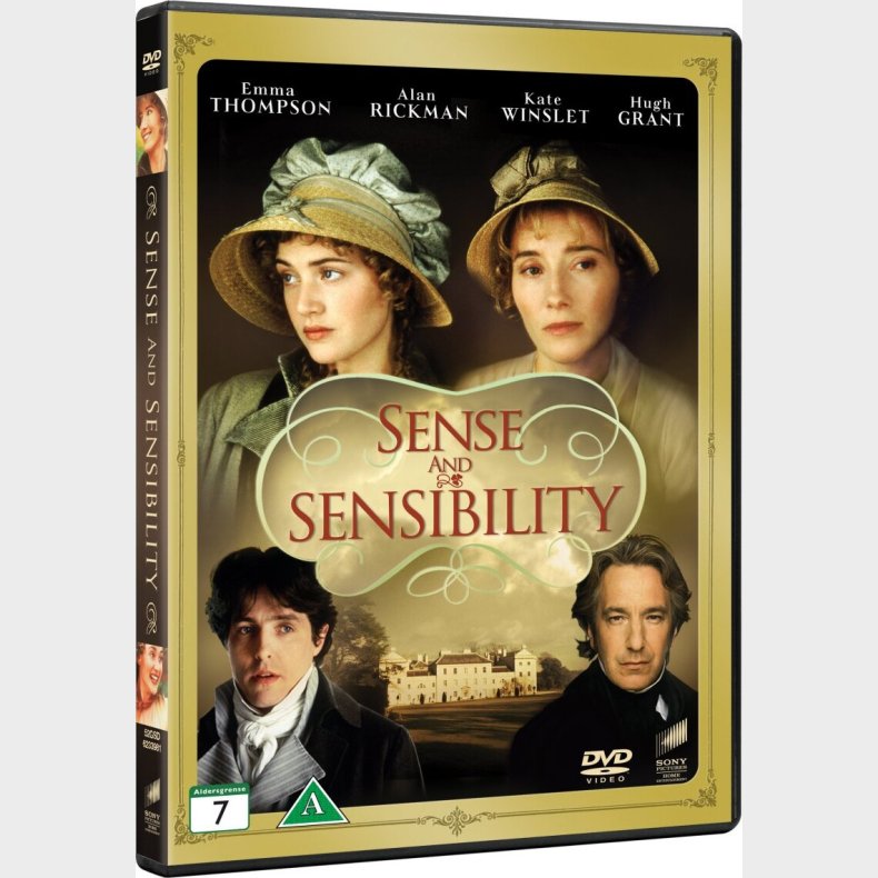 Fornuft Og Flelse / Sense And Sensibility - DVD - Film