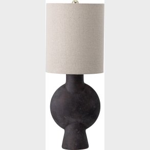 Bloomingville - Sergio Bordlampe Med Skrm - Brun - Terrakotta