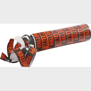 Serpentiner - Sort - Orange - 2 Ruller