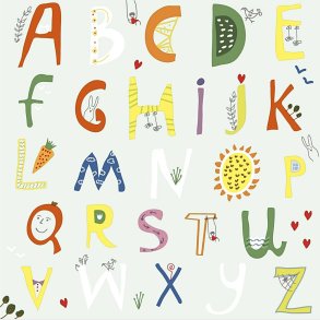 Servietter - Alfabet - 20 Stk