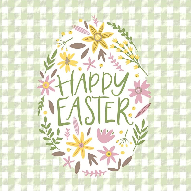 Servietter - Happy Easter - Str. 33x33 Cm - 20 Stk.