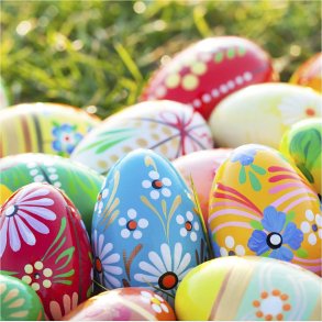 Servietter - P�ske�g - Str. 33x33 Cm - 20 Stk.