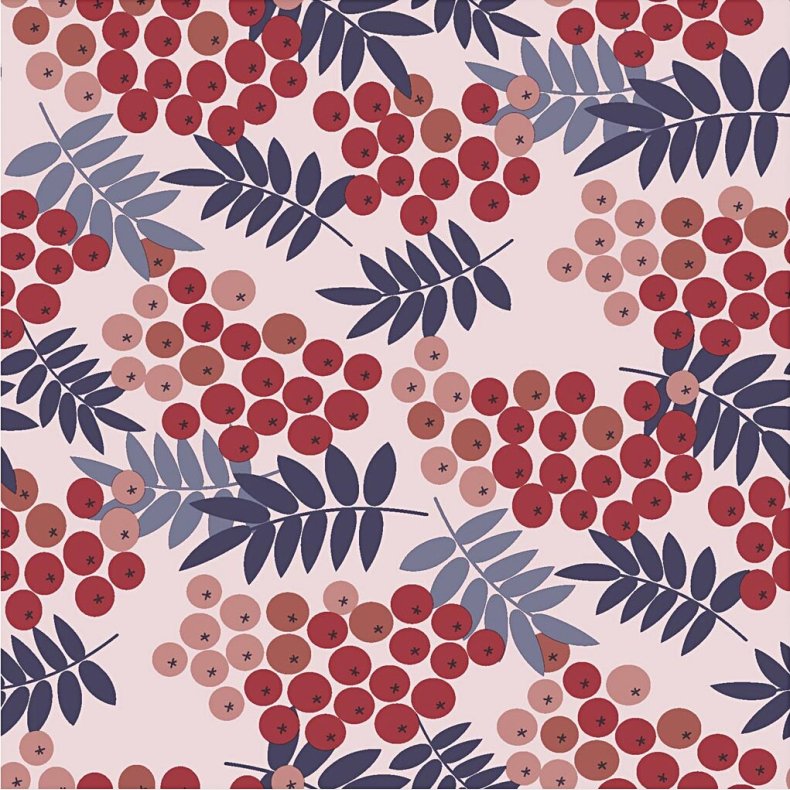 Servietter - R�nneb�r - Str. 33x33 Cm - 1x20stk.