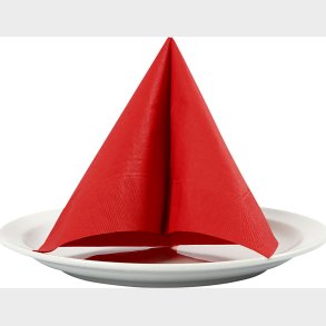 Servietter - Rd - 20 Stk