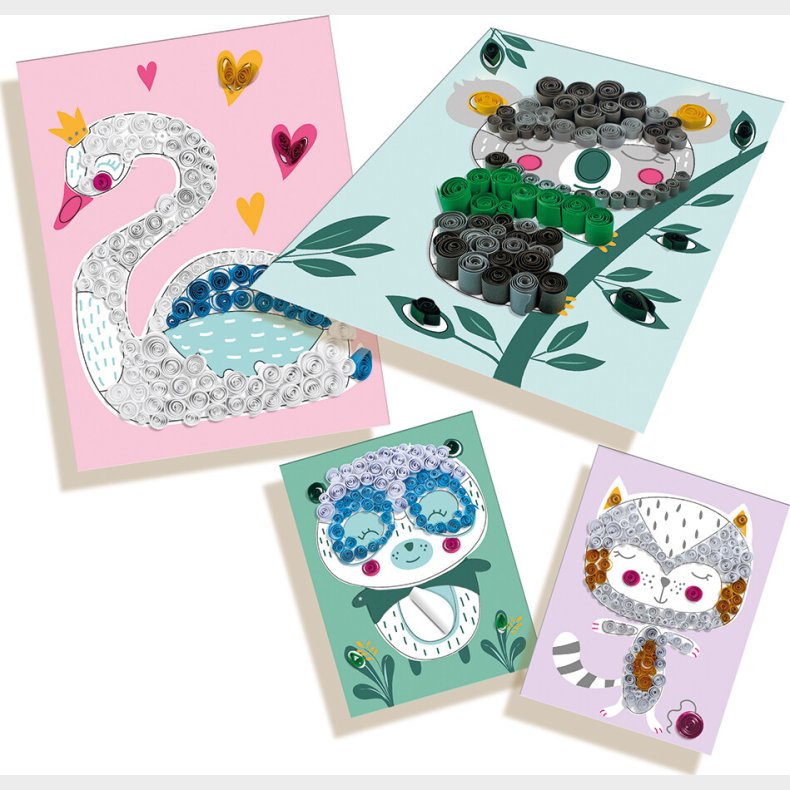 Ses Creative - 3d-kort Quilling