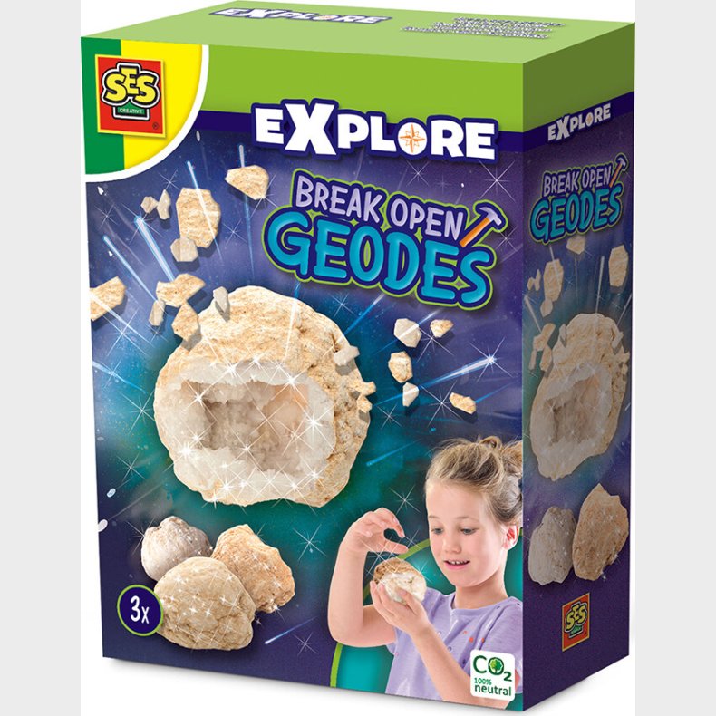 Ses Creative - �gte Geoder - Krystalhuler