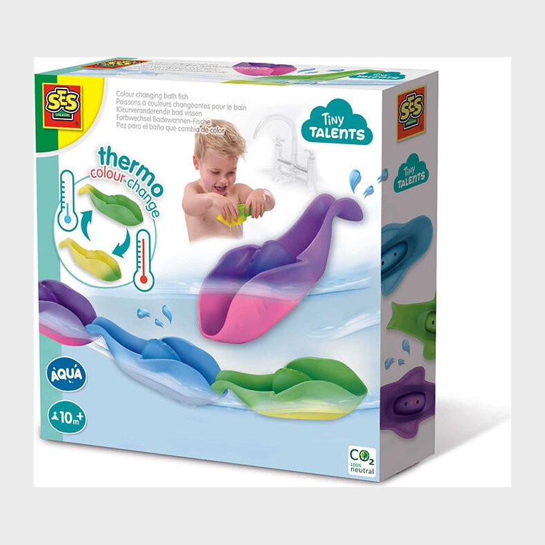 Ses Creative - Badefisk - Skifter Farve