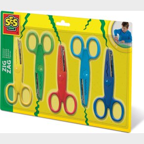 Ses Creative - B�rnesakse 5 Stk Zigzag