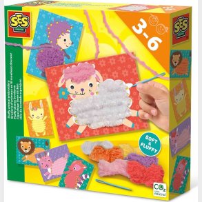 Ses Creative - Broderi Kit - Dyr