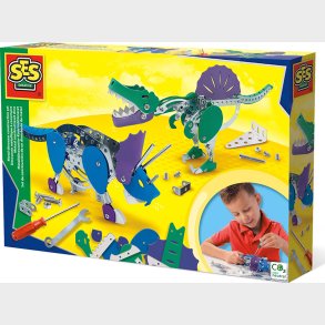 Ses Creative - Byggest Metal - Dinosaurer