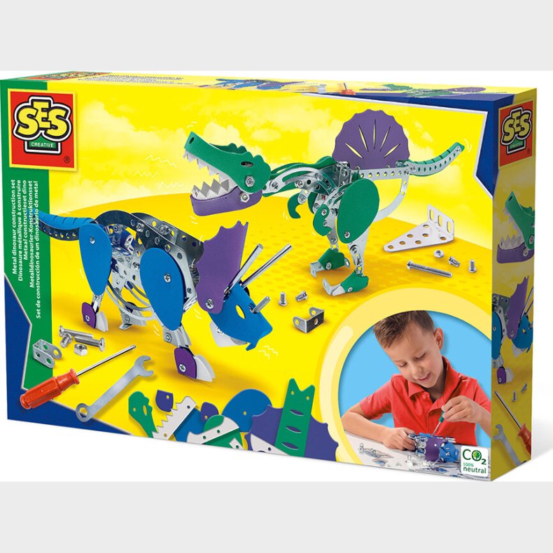 Ses Creative - Byggest Metal - Dinosaurer