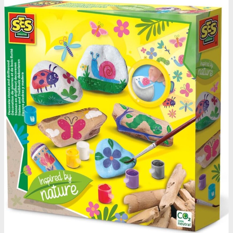 Ses Creative - Dekorer Sten Og Drivtmmer