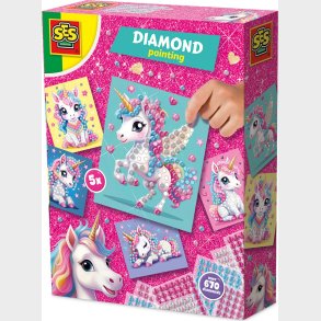 Ses Creative - Diamantmosaik - Enhjrning - (s14726)