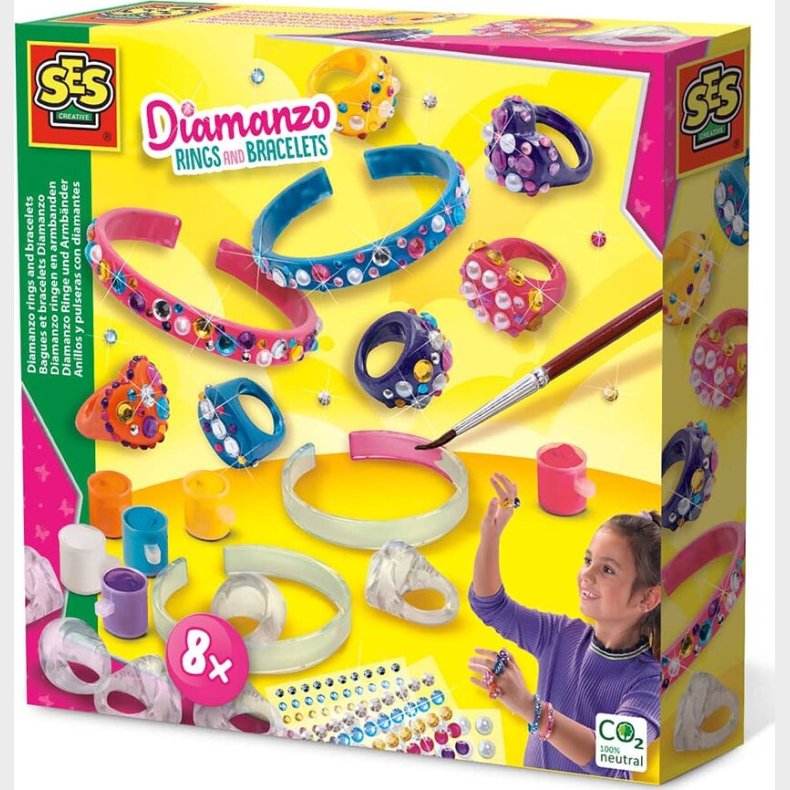 Ses Creative - Diy Armb�nd Og Ringe - Diamanzo