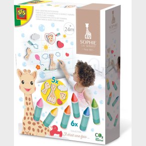 Ses Creative - Farvekridt Til Badet - Sophie La Girafe