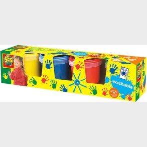 Ses Creative - Fingermaling - 4 X 145 Ml