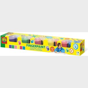 Ses Creative - Fingermaling - 6 X 120 Ml