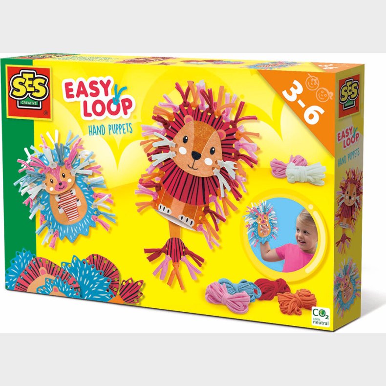 Ses Creative - Gr-det-selv Hnddukker