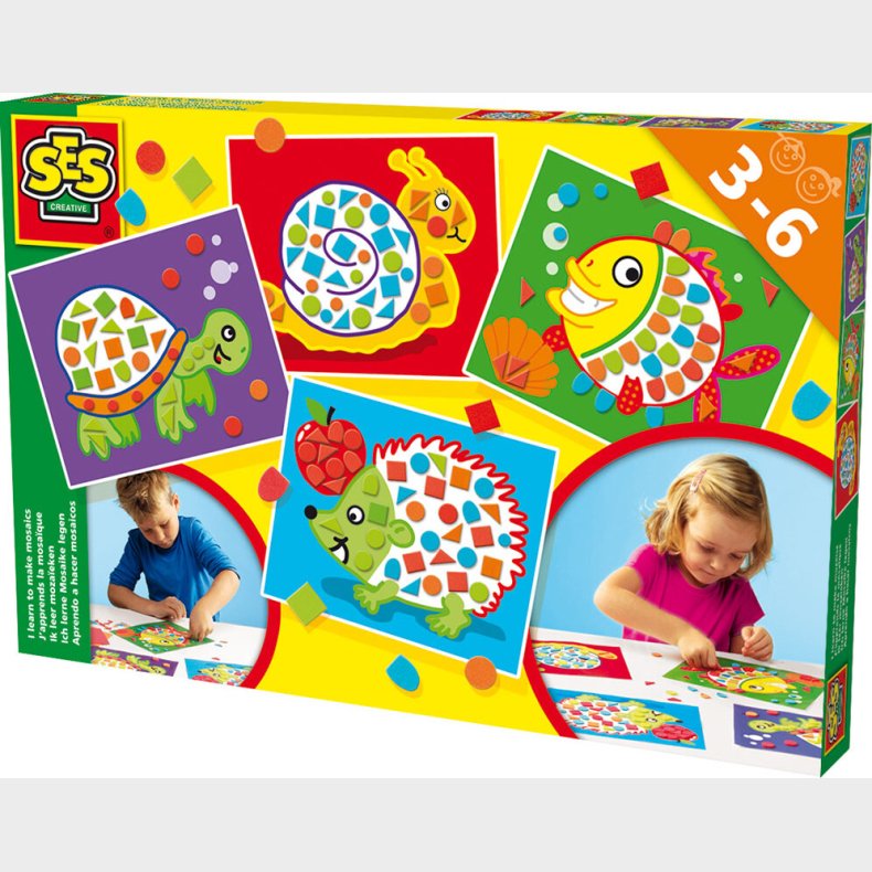 Ses Creative - Jeg Lrer At Lgge Mosaik