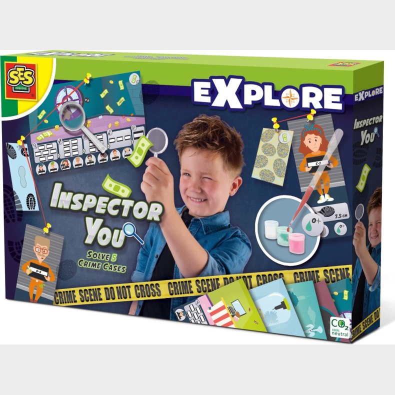 Ses Creative Explore - Kriminalkommisr - Ls Fem Sager