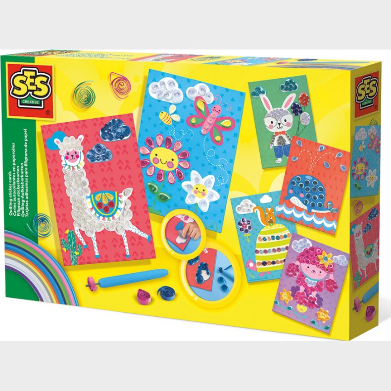 Ses Creative - Lav Dine Egne Kort - Quilling