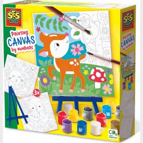 Ses Creative - Mal Efter Nummer - Skovens Dyr