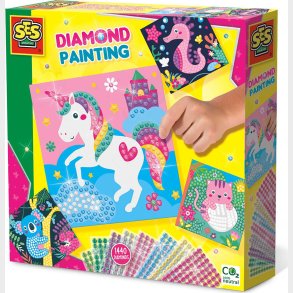 Ses Creative - Mal Med Diamanter - Glade Dyr