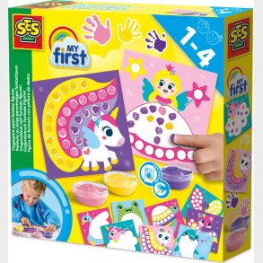 Ses Creative - Min Frste - Fingermaling - Fantasi Figurer
