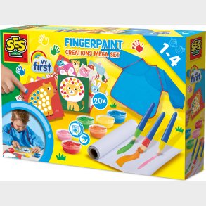 Ses Creative - Min Frste - Fingermaling Megast