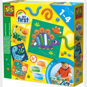 Ses Creative - Min Frste - Modellervoks - Dinosaurer