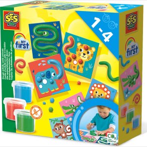 Ses Creative - Min Frste - Modellervoks - Dyredekorationer