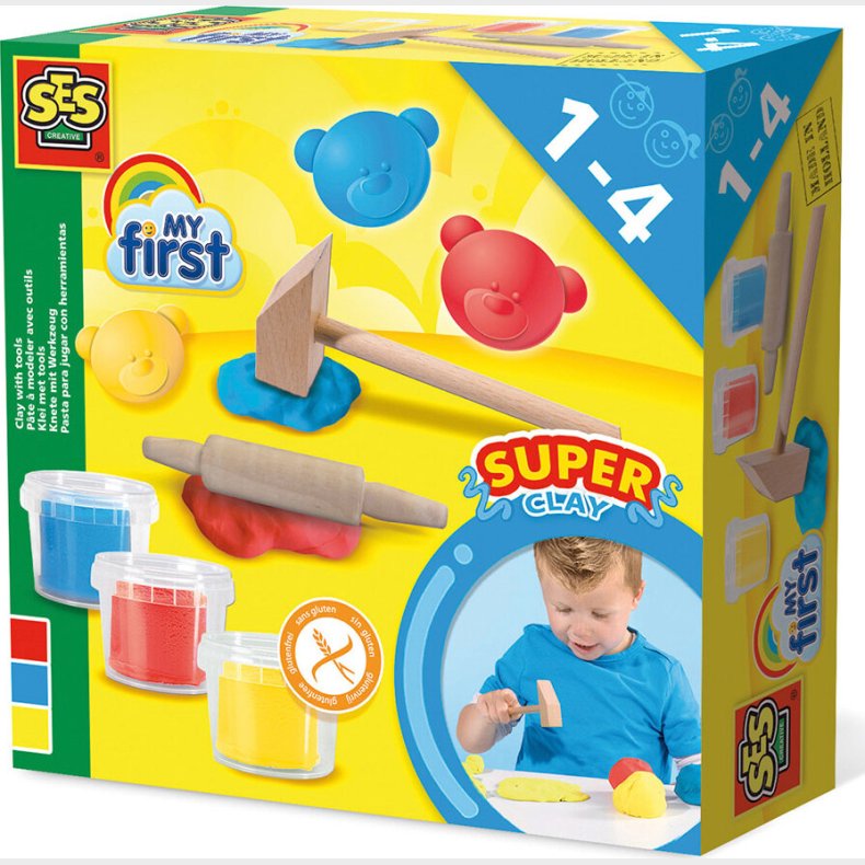 Ses Creative - Min Frste Modellervoks Med Vrktj