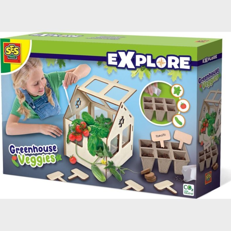 Ses Creative Explore - Mini Drivhus Til Brn