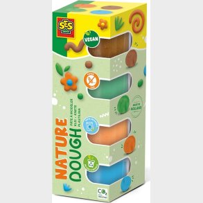 Ses Creative - Modellervoks S�t - Nature - 4 Farver