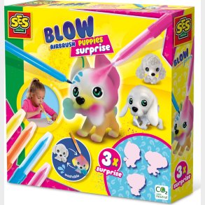 Ses Creative - Pustetusser S�t - Hundehvalpe