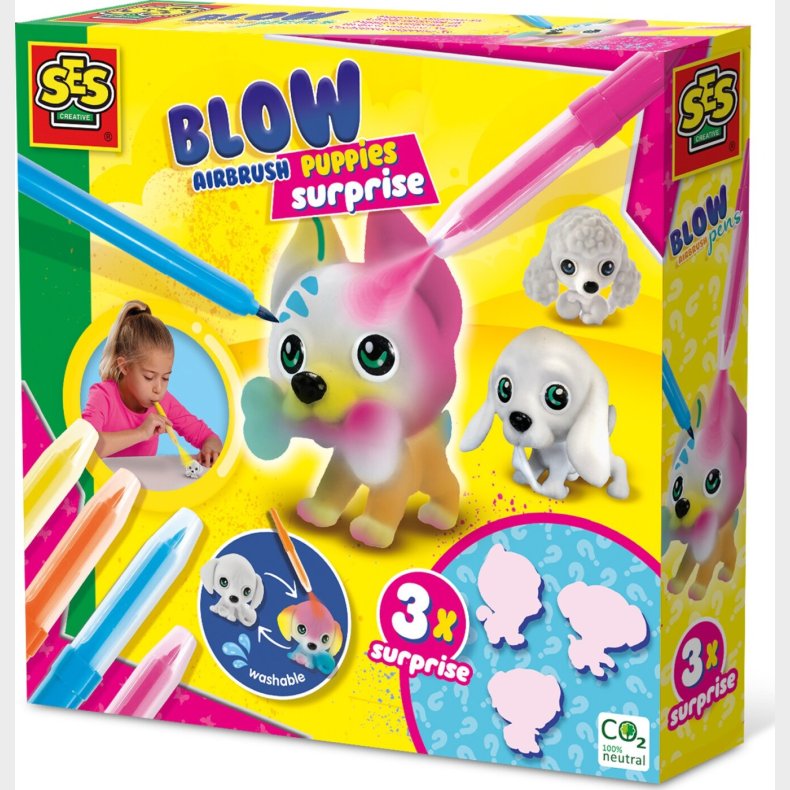 Ses Creative - Pustetusser S�t - Hundehvalpe