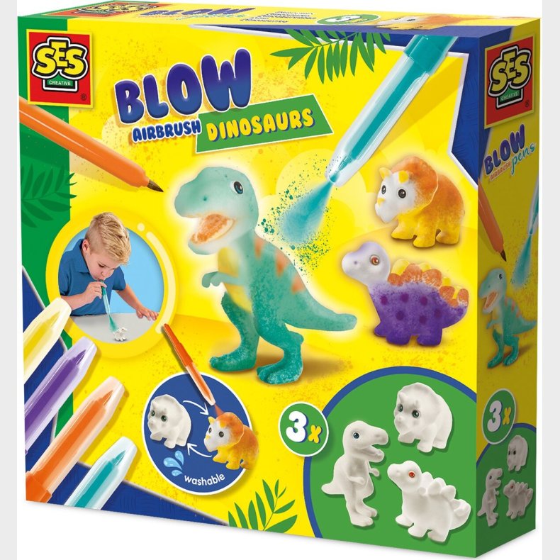 Ses Creative - Pustetusser - Dinosaurer - (s14295)