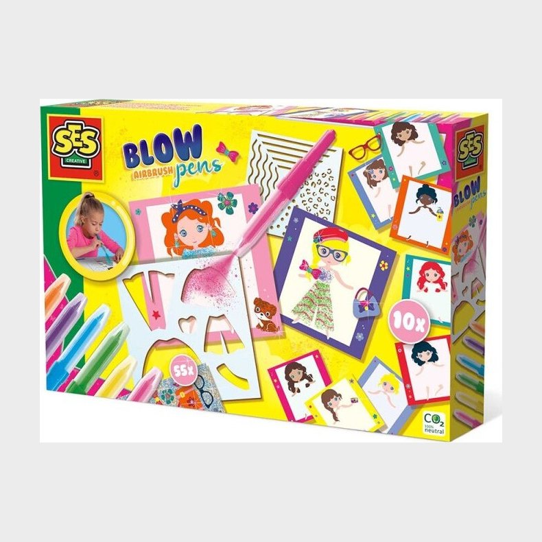 Ses Creative - Airbrush Tusser - Fashion Designer