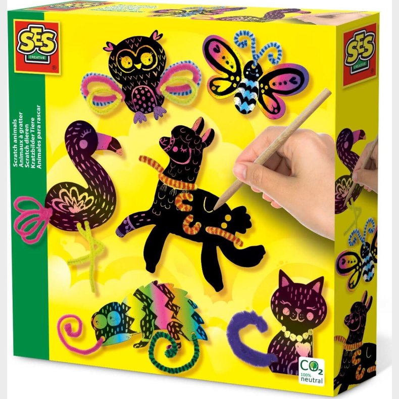 Ses Creative - Ridsekort - Dyr