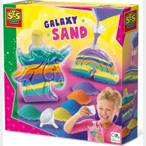 Ses Creative - Sandkunst - Galaxy - Enhjrning Og Regnbue