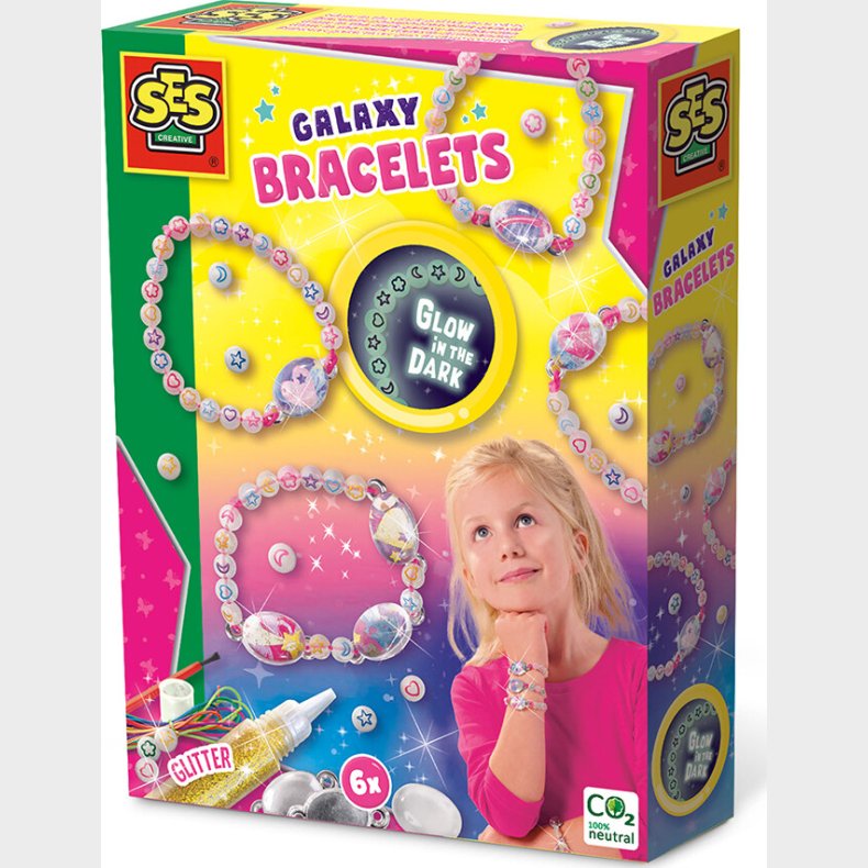 Ses Creative - Selvlysende Armbnd - Galaxy