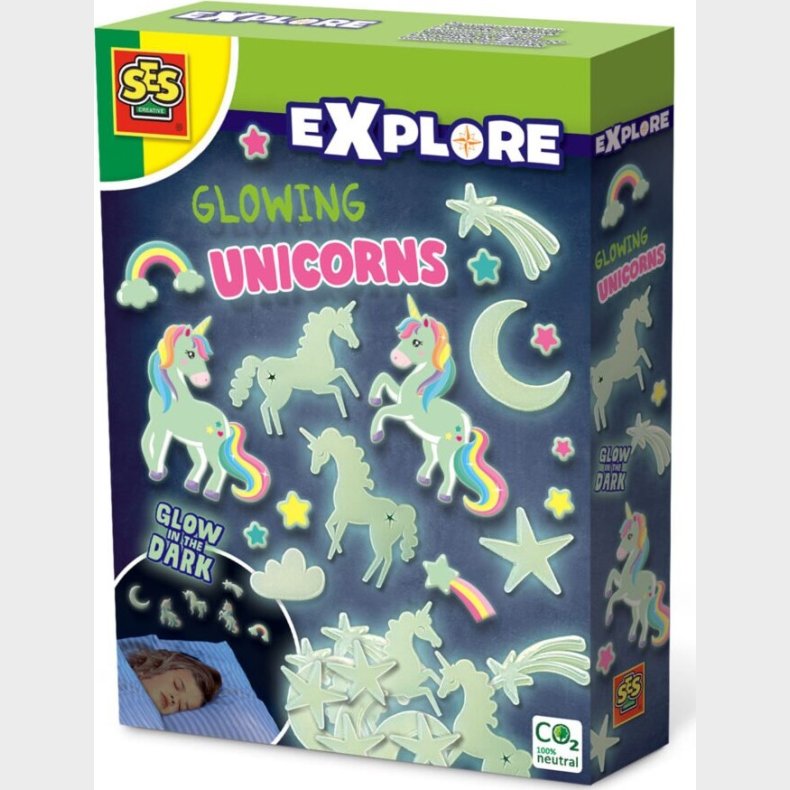 Ses Creative Explore - Selvlysende Enhj�rninger Og Stjerner