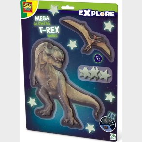 Ses Creative - Selvlysende T-rex Og Pterosaur