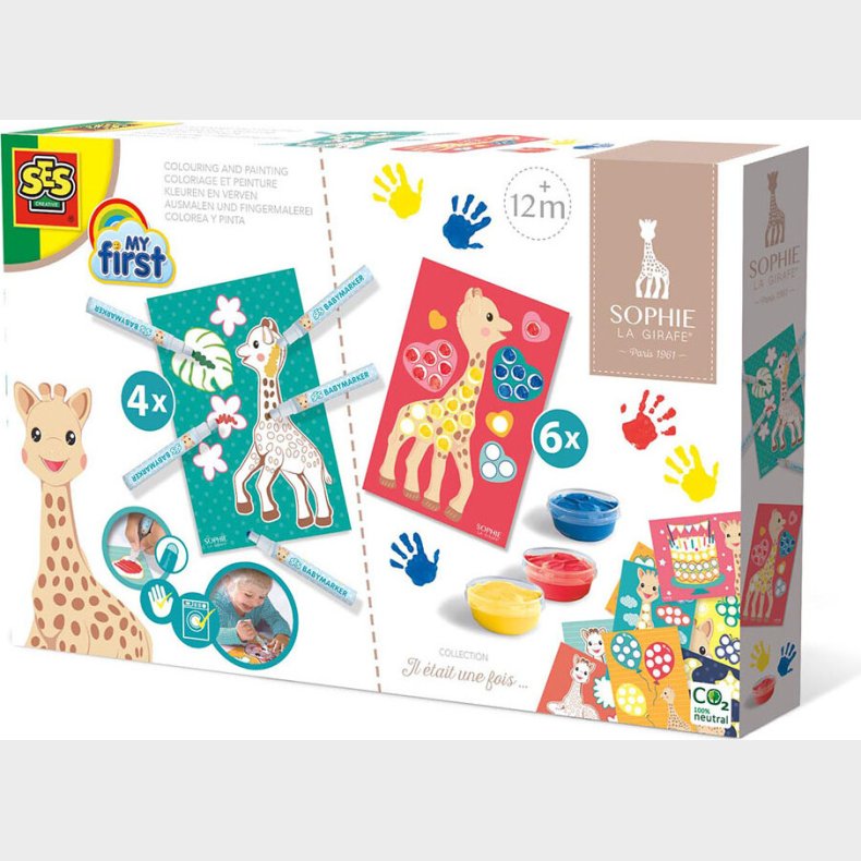 Ses Creative - Sofie La Girafe - Farve Og Male