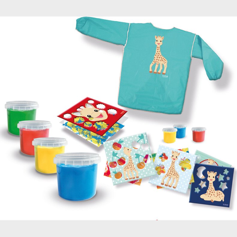 Ses Creative - Sophie La Girafe - Fingermalingst